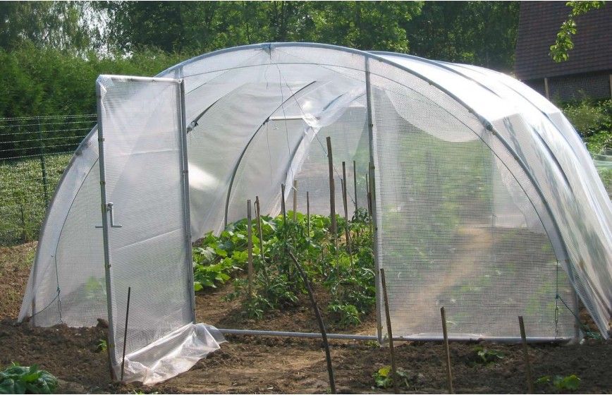 3 BANDES DE FACADE POUR SERRE ABRI LEGUMES   