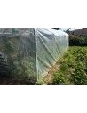 Serre Tonneau - maraîchère - abri cultures - bâche enterrée. surface de serre 27m²-