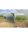 Bâches abri tomates arrondies ou pieds droits Long. 9m