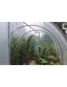 Serre tunnel avec bâche enterrée 3m x 3m  | Serres Tonneau