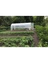 Serre Tonneau - modèle Jardinière - Longueur 6m - largeur 3m - surface 18m² - toujours 2 portes