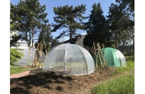 Serre Igloo acier diamètre 30mm