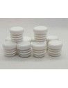 A20037  - Embouts pour tubes et croix EMBOUT Ø18 PAR LOT DE 10  - 1  