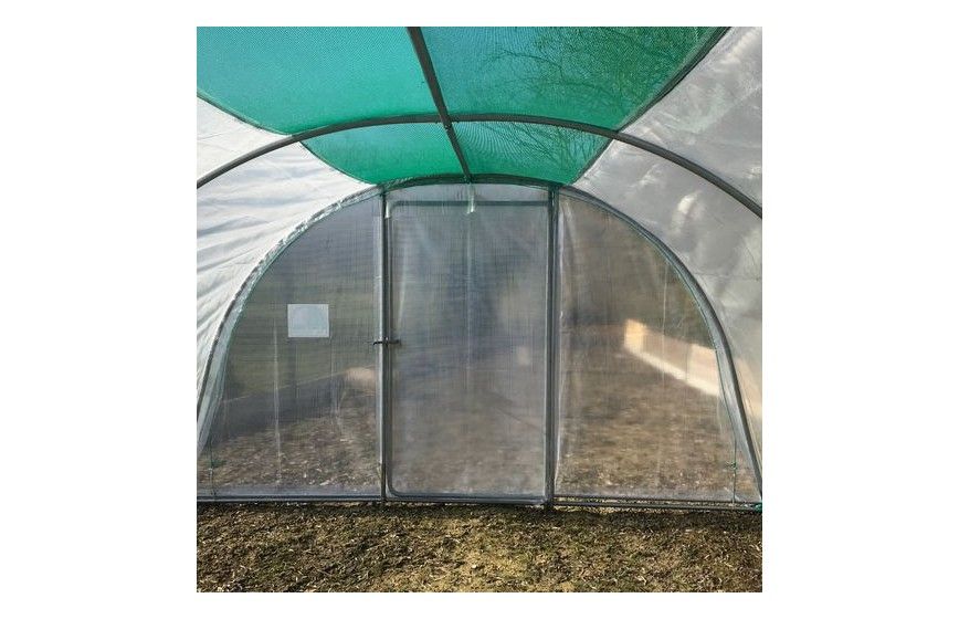Bâche serre aération au faîtage, serre modèle Cabriolet, 3.70m X 4.50m | Serres Tonneau Bâche serre aération au faîtage, serre modèle Cabriolet, 3.70m X 4.50m | Serres Tonneau