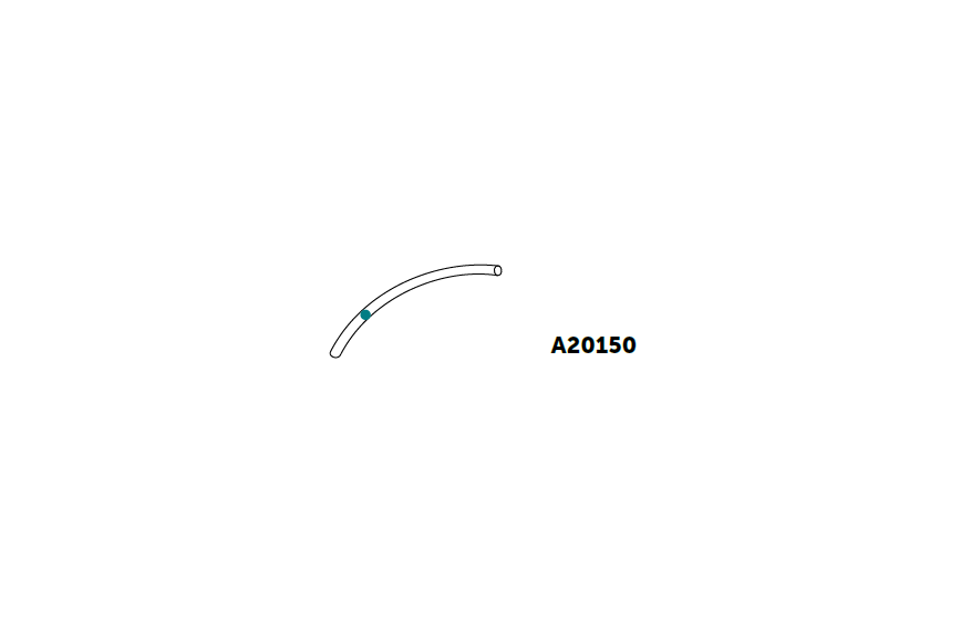 A20150  - Tubes & Arceaux Arceau B percé pour Serre Gothique  - 1  