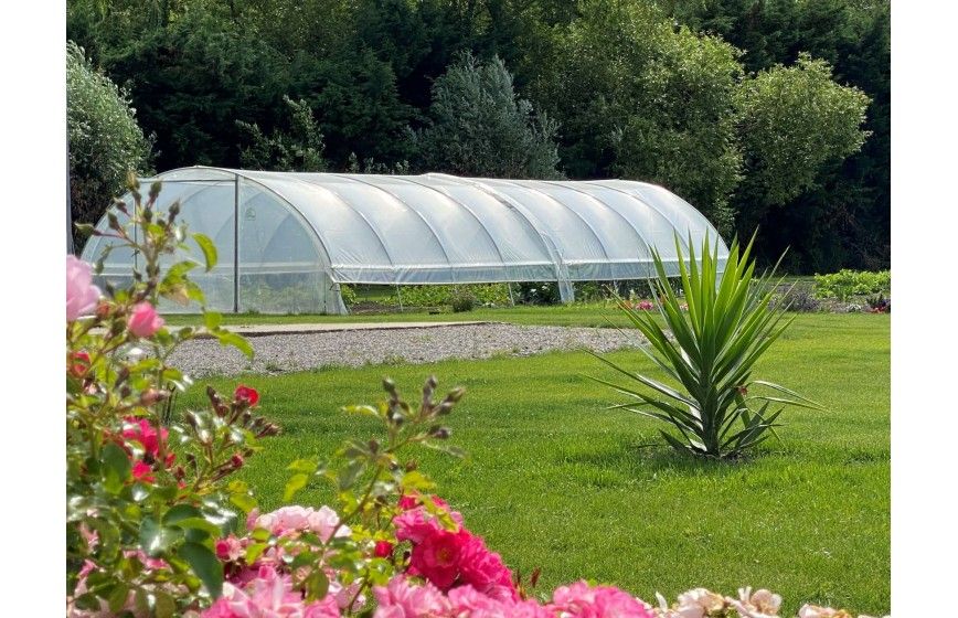 Serre Super 5m80 x 12m00 Avec ou sans aérations

Surface : 69,60m² - 1
