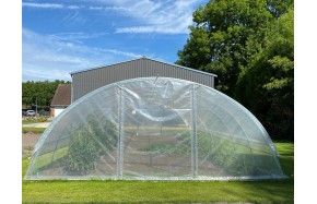 Façade fond sans porte, serre Super ou Bretagne,  largeur 5.80 m | Serres Tonneau