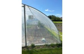 FLD001-PE2X  - Super & Bretagne - Larg. 5m80 demi-lune droite pour serre Super ou Bretagne | Serres Tonneau