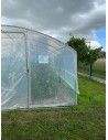 FLD017-PE2X  - 4 Saisons Plus - Larg. 4m00 DEMI-LUNE DROITE SERRE 4 SAISONS PLUS  - 2  