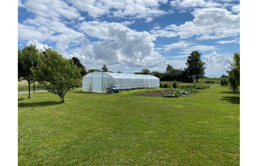 La Serre Tonneau,  4 Saisons Plus,  4m00 x 12m00,  Surface : 48m²
