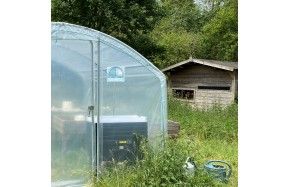 FLD016-PE2X  - 4 Saisons - Larg. 3m00 DEMI-LUNE DROITE SERRE 4 SAISONS  - 1  