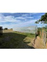 Serre largeur 3m - pieds droits - avec aérations latérales - longueur 10m50 - 1 porte