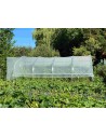Serre 5-ème  Saison, largeur 5m, longueur 6m, avec aérations latérales ouvertes