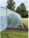 Serre de jardin surface 22.5 m² - largeur 5m - pieds droits -