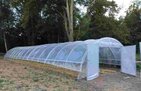 Serre Tonneau Normandie Largeur 6.50 m longueur 22.50 m