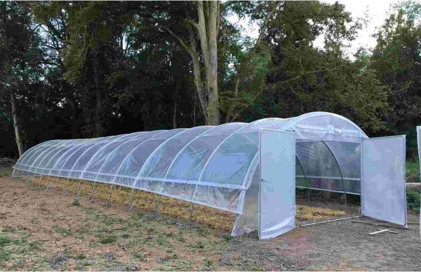 Serre Tonneau Normandie Largeur 6.50 m longueur 22.50 m