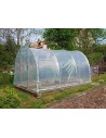 Serre Tonneau Jardinière largeur 3m longueur 4,50m  surface 13.50m²
