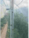 Serre Tonneau - modèle Jardinière - façade fixée par clips