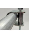 Serre Tonneau  -Fixation sur sol béton -