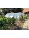 Serre Tonneau - modèle Mini - largeur 3.70 m - ici, longueur 4.5m - surface 16.65m²