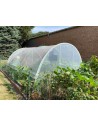 Serre Tonneau - modèle Mini - largeur 3.70 m - ici, longueur 4.5m - surface 16.65m²