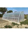 Serre Tonneau -  modèle Mini - largeur 3.70 m -longueur 6m - aérations latérales fermées
