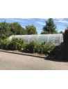 Serre Tonneau - modèle Mini - largeur 3.70 m - longueur 9m -  surface 33m - avec aérations latérales -