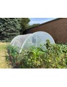 Serre de jardin arrondie 3,70 x 9m - 33,3m² | Serres Tonneau