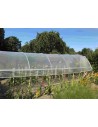 Serre de jardin largeur 3.70 m longueur 10.50 m avec aérations latérales