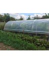 Serre Tonneau - modèle Mini - largeur 3.70 m - longueur 9m -  surface 33m - avec aérations latérales -