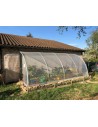 Serre adossée au mur 2m x 9m - surface 18m² | Serres Tonneau