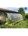 Serre adossée au mur 2m x 12m  surface 24m² | Serres Tonneau