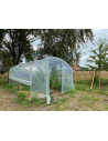 Serre de jardin 3m x 7.5m pieds droits 22.5m² |Serres Tonneau