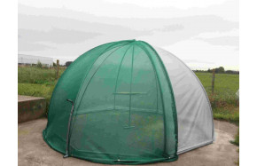 Ombrage de porte pour serre Igloo | Serres Tonneau