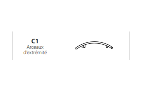 Arceau C3 en 2m00 pour Serre Super