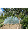 Serre TONNEAU Abri Légumes- largeur 4 m - espace entre les arceaux 2m -