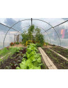 Serre Tonneau - modèle Abri Légumes - Largeur 4m - Bâche enterrée -