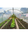 Serre Tonneau - modèle Abri Légumes - Largeur 4m - Bâche enterrée -