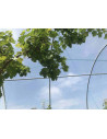 Serre tunnel de jardin arrondie 4,50m x 9m | Serres Tonneau