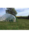 Serre tunnel de jardin arrondie 4,50m x 9m | Serres Tonneau