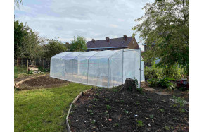 Serre Tonneau modèle 4 Saisons Plus , largeur 4m, longueur 6m,