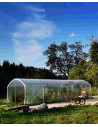 Serre Tonneau Abri tomates largeur 3m longueur 9m