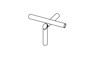 Croix repère F | Les Serres Tonneau