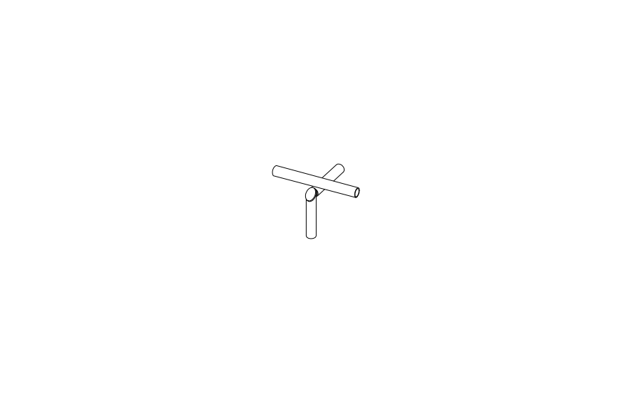 Croix repère F | Les Serres Tonneau Croix repère F | Les Serres Tonneau