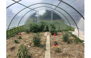 Bâche pour serre Gothique 4.50 m x 12.00 m | Serres Tonneau