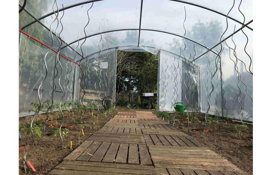 Bâche pour serre 4 Saisons Plus Long. 10,50 m | Serres Tonneau Bâche pour serre 4 Saisons Plus Long. 10,50 m | Serres Tonneau