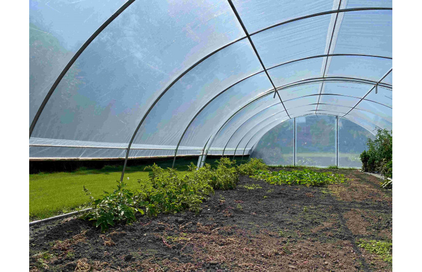 Bâche de toit pour serre Super ou Bretagne longueur 7,50 m | Serres Tonneau Bâche de toit pour serre Super ou Bretagne longueur 7,50 m | Serres Tonneau