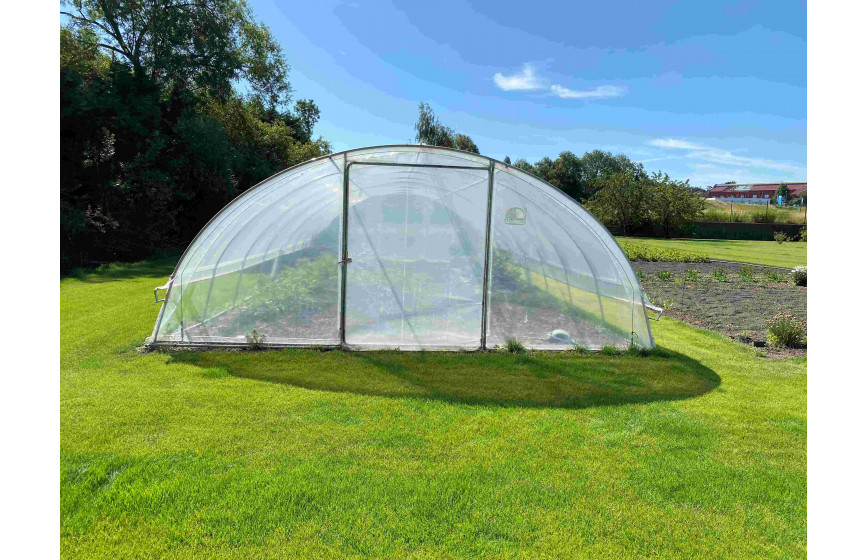 Bâche de toit pour serre Super ou Bretagne longueur 4,50 m | Serres Tonneau Bâche de toit pour serre Super ou Bretagne longueur 4,50 m | Serres Tonneau