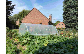 Bâche de toit, serre Mini, largeur 3.70 m, longueur de la bâche 3m, | Serres Tonneau