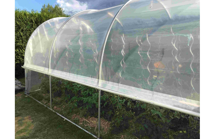 Bâche pour serre Jardinière largeur 3m longueur 8m | Serres Tonneau Bâche pour serre Jardinière largeur 3m longueur 8m | Serres Tonneau